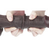 LoveToy SlidingSkin Gode Sliding Skin 18 x 4.5cm Marron